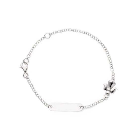 Bracciale Gioielleria Dossena  Bambino in Oro bianco BROR-64-253 - BROR-64-253